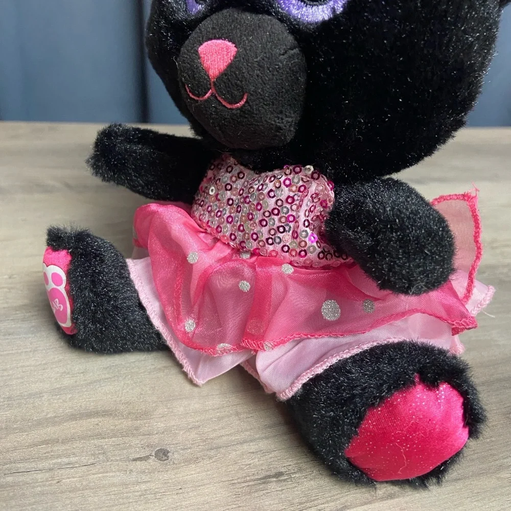 Build a‎ Bear 2014 Buddies LUCK Black Kitty, 9” Halloween Cat